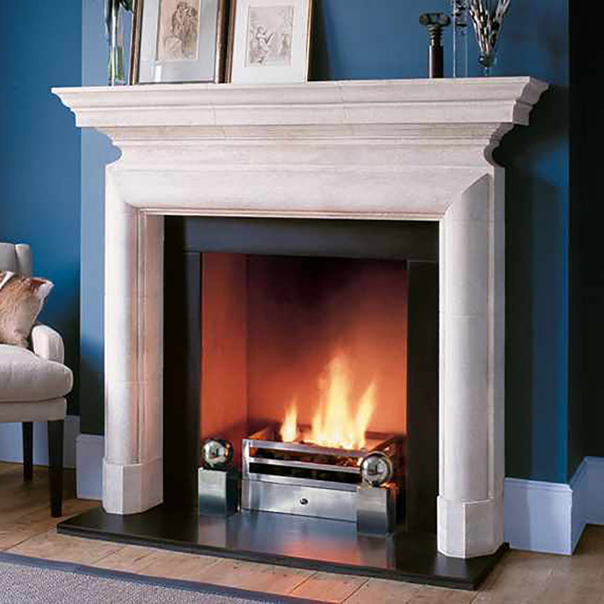 The Stirling fireplace
